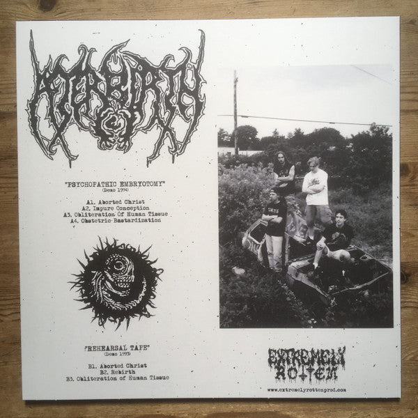 Afterbirth - Brutal Inception - New LP Record 2022 Extremely Rotten Denmark Black Vinyl & Insert - Death Metal -vinylsuk