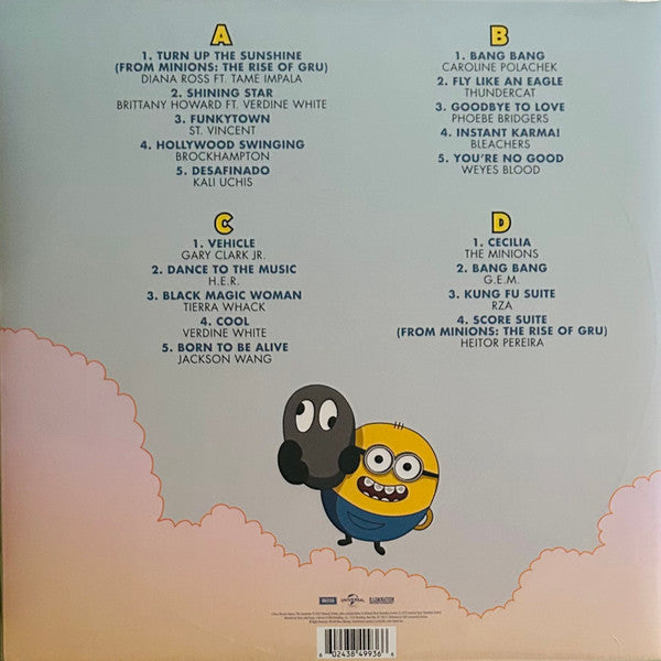 Various - Minions: The Rise Of Gru (Original Motion Picture Soundtrack) - New 2 LP Record 2022 Decca Walmart Exclusive Yellow Vinyl - Soundtrack / Pop -vinylsuk