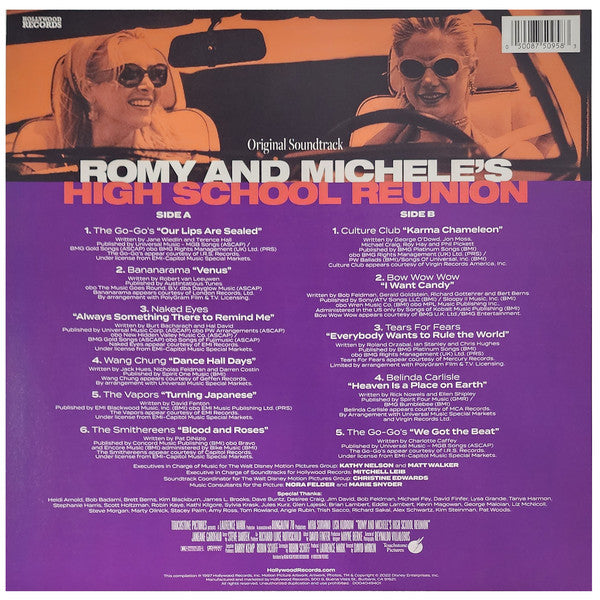 Various - Romy And Michele's High School Reunion (1997) - New LP Record 2022 Hollywood Target Exclusive Purple Vinyl - Soundtrack -vinylsuk