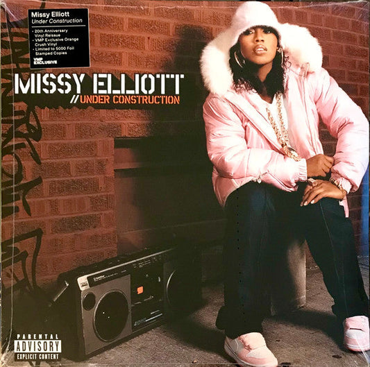 Missy Elliott - Under Construction (2002) - New 2 LP Record 2022 Elektra Vinyl Me Please Club Orange Vinyl - Hip Hop / Pop Rap / R&B -vinylsuk