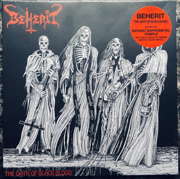 Beherit - The Oath Of Black Blood (1991) - New LP Record 2022 Nuclear War Now! 180 gram Vinyl & Book - Black Metal -vinylsuk