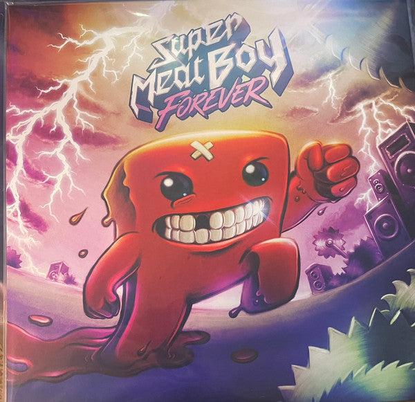 Ridiculon - Super Meat Boy Forever - New 2 LP Record 2021 Yetee USA Red & Pink Vinyl - Video Game Music -vinylsuk