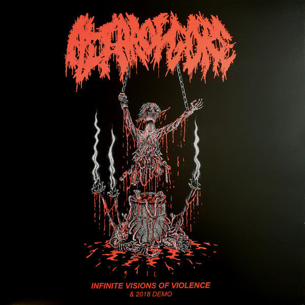 Altar Of Gore - Infinite Visions Of Violence & 2018 Demo - New LP Record 2023 Sentient Ruin Laboratories USA Red Vinyl - Death Metal / Black Metal -vinylsuk