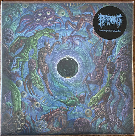 Astriferous - Pulsations From The Black Orb - New LP Record 2023 Me Saco Un Ojo UK Cosmic Green Vinyl - Death Metal -vinylsuk