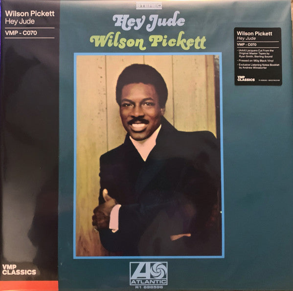 Wilson Pickett - Hey Jude (1969) - New LP Record 2023 Atlantic Vinyl Me Please Club 180 gram Vinyl - Soul / Funk / R&B -vinylsuk