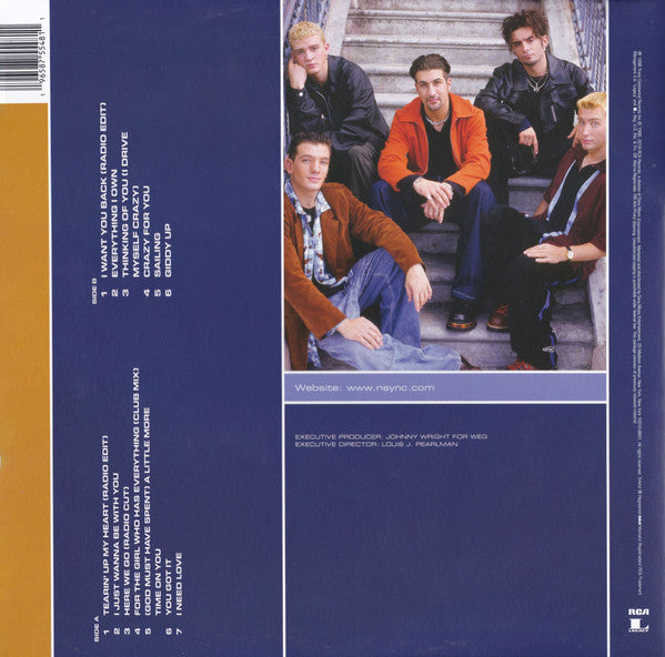 *NSYNC - NSYNC (1997) - New LP Record 2023 RCA Legacy Vinyl - Pop / Synth-pop -vinylsuk