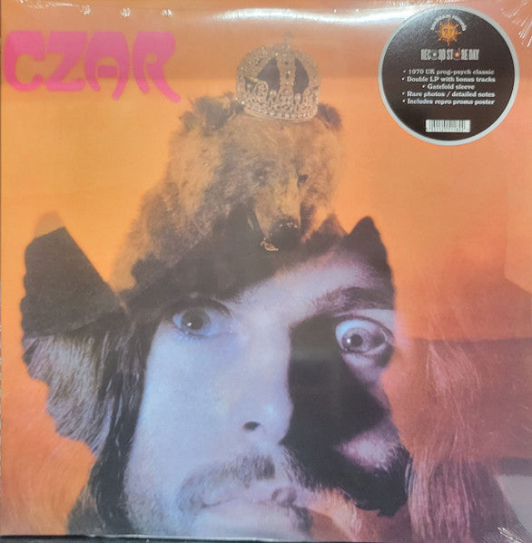 Czar - Czar (1970) - New 2 LP Record Store Day 2023 Sunbeam UK RSD Vinyl & Poster - Psychedelic Rock / Prog Rock -vinylsuk