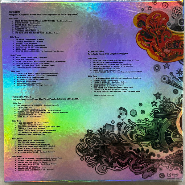 Various - Nuggets (Original Artyfacts From The First Psychedelic Era) (50th Anniversary) - New 5 LP Record Store Day Box Set 2023 Elektra Rhino RSD Vinyl - Psychedelic Rock / Garage Rock / Folk Rock / Sunshine Pop -vinylsuk