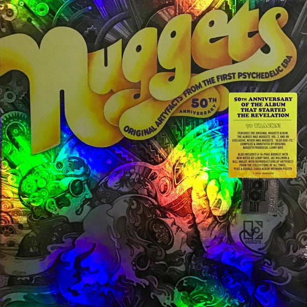 Various - Nuggets (Original Artyfacts From The First Psychedelic Era) (50th Anniversary) - New 5 LP Record Store Day Box Set 2023 Elektra Rhino RSD Vinyl - Psychedelic Rock / Garage Rock / Folk Rock / Sunshine Pop -vinylsuk