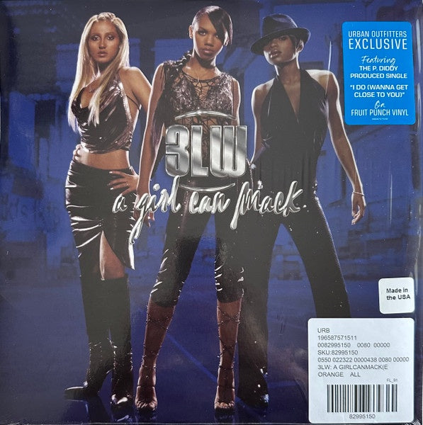 3LW – A Girl Can Mack (2002) - New 2 LP Record 2023 Epic Urban Outfitters Exclusive Fruit Punch Vinyl - R&B -vinylsuk