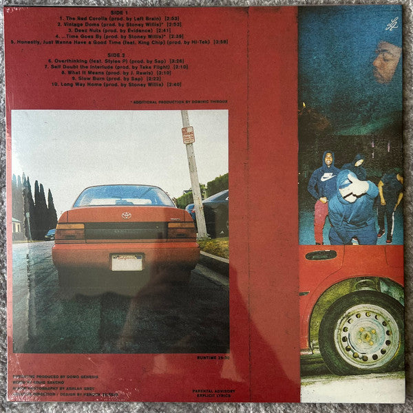 Domo Genesis - Red Corolla (2017) - New LP Record 2023 Empire USA Picture Disc Vinyl (100 made) - Hip Hop / OFWGKTA -vinylsuk