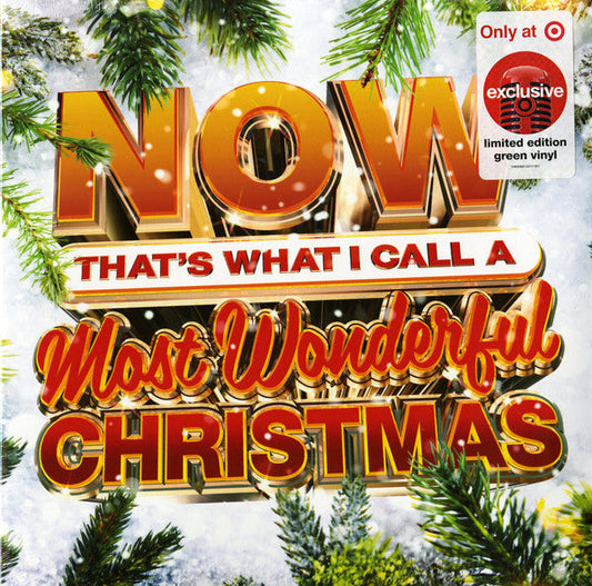 Various - Now That's What I Call A Most Wonderful Christmas - New LP Record 2023 Sony Target Exclusive Green Vinyl - Holiday -vinylsuk