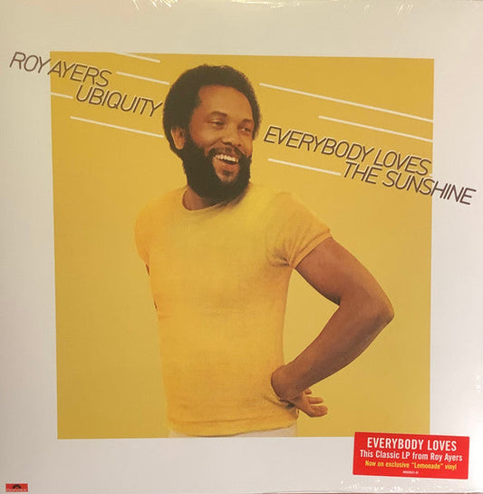 Roy Ayers Ubiquity ‎– Everybody Loves The Sunshine (1976) - New LP Record 2023 Polydor Lemonade Yellow Vinyl - Funk / Jazz-Funk -vinylsuk