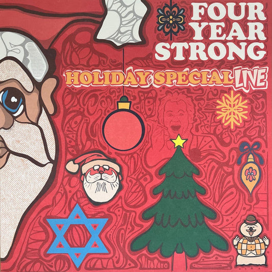 Four Year Strong - Holiday Special Live - New LP Record 2023 Pure Noise Red & Green - Pop Punk / Christmas -vinylsuk