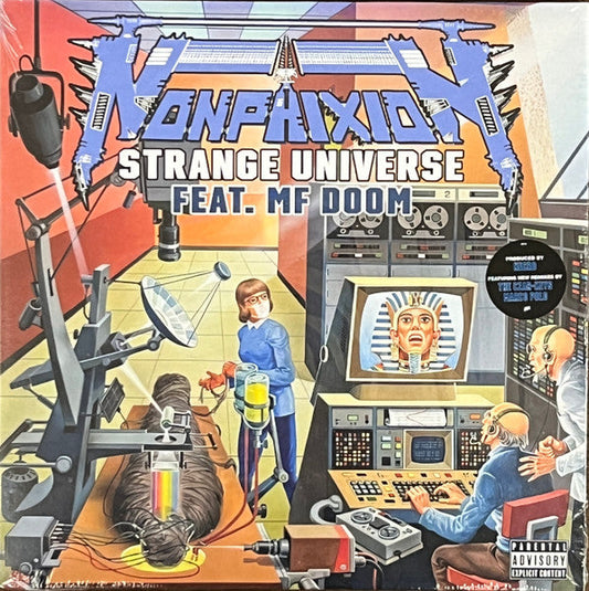 Non Phixion Feat. MF Doom - Strange Universe - New 7" Single Record 2024 Uncle Howie Vinyl - Hip Hop -vinylsuk