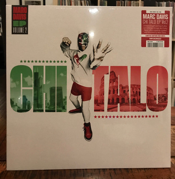 Marc Davis - Chi Talo EP Volume 2 - New 12" EP Record 2024 Mr Bongo UK Red Vinyl (300 Made) - Chicago Disco / Boogie / Funk -vinylsuk