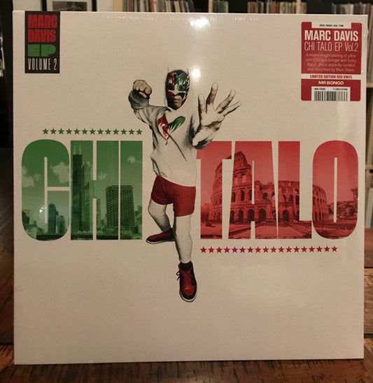 Marc Davis - Chi Talo EP Volume 2 - New 12" EP Record 2024 Mr Bongo UK Red Vinyl (300 Made) - Chicago Disco / Boogie / Funk -vinylsuk