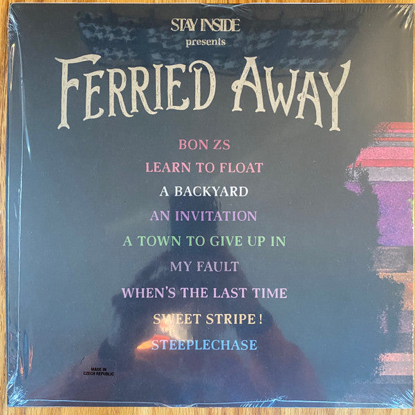 Stay Inside - Ferried Away - New LP Record 2024 Self Released Jockey #2 Edition Vinyl & Button - Alternative Rock / Indie Rock / Emo -vinylsuk