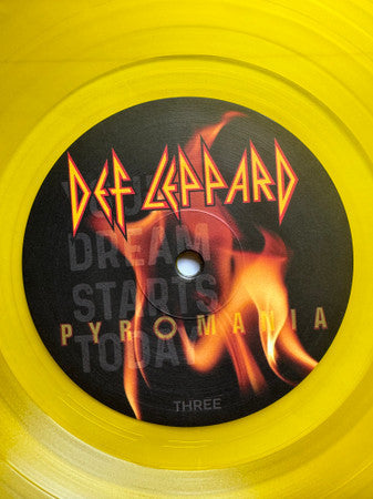 Def Leppard - Pyromania (1983) - New 2 LP Virgin EMI Netherlands 180 gram Blue & Yellow Vinyl- Hard Rock -vinylsuk