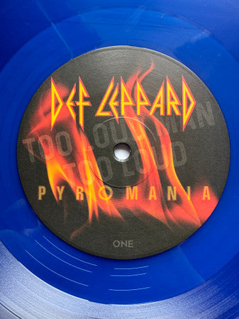 Def Leppard - Pyromania (1983) - New 2 LP Virgin EMI Netherlands 180 gram Blue & Yellow Vinyl- Hard Rock -vinylsuk