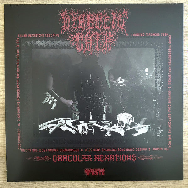 Diabolic Oath - Oracular Hexations - New LP Record 2024 Sentient Ruin Laboratories USA Red Wine Vinyl - Death Metal / Black Metal -vinylsuk