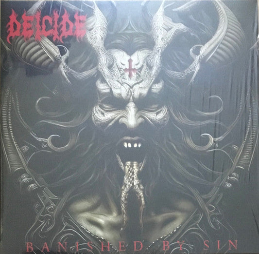 Deicide - Banished By Sin - New LP Record 2024 Reigning Phoenix Music Germany Silver Vinyl - Death Metal -vinylsuk