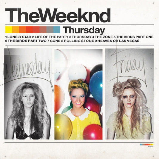 The Weeknd - Thursday (2011 Mixtape) - New 2 LP Record 2015 XO Republic USA Vinyl - R&B / Pop Soul / Hip Hop -vinylsuk