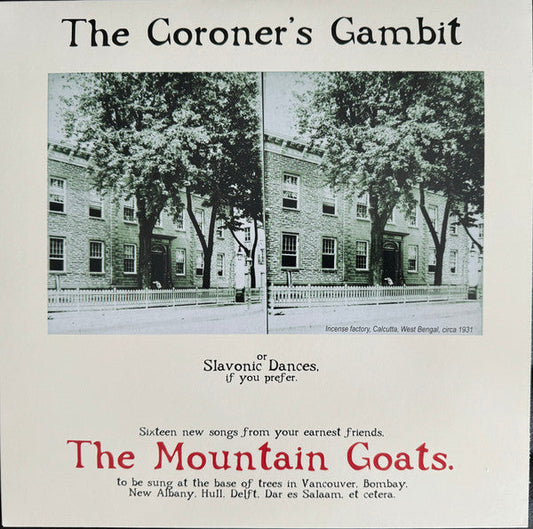 The Mountain Goats - The Coroner's Gambit (2000) - New LP Record 2024 Merge Yellow Vinyl - Folk Rock -vinylsuk