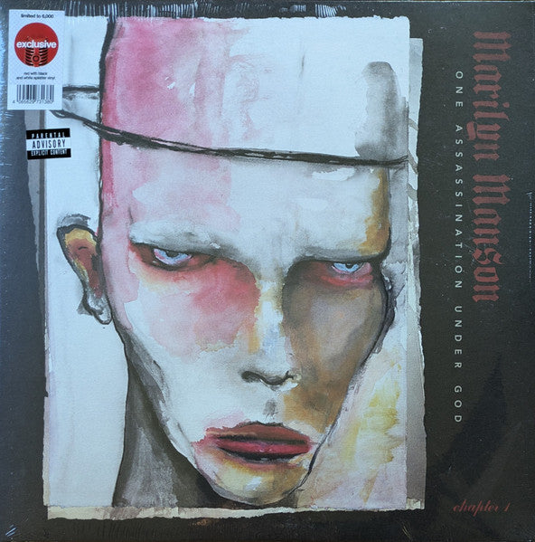 Marilyn Manson - One Assassination Under God (Chapter 1) - New LP Record 2024 Nuclear Blast Target Exclusive Red With Black And White Splatter Vinyl & Poster - Alternative Rock / Goth Rock -vinylsuk