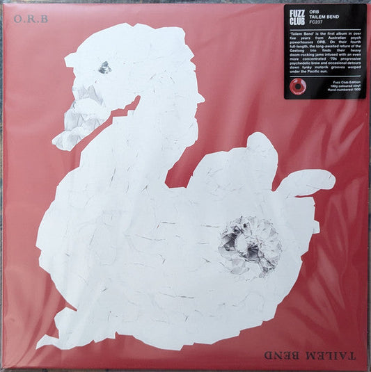 ORB - Tailem Bend - New LP Record 2024 Fuzz Club Red White Marble Vinyl - Psych Pop -vinylsuk