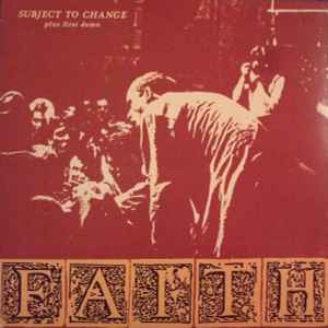 Faith - Subject To Change + First Demo - New LP Record 2011 Dischord Vinyl - Punk -vinylsuk