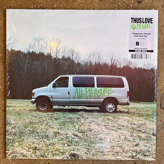 THUS LOVE - All Pleasure - New LP Record 2024 Captured Tracks Silver Vinyl - Post-Punk / Pop -vinylsuk