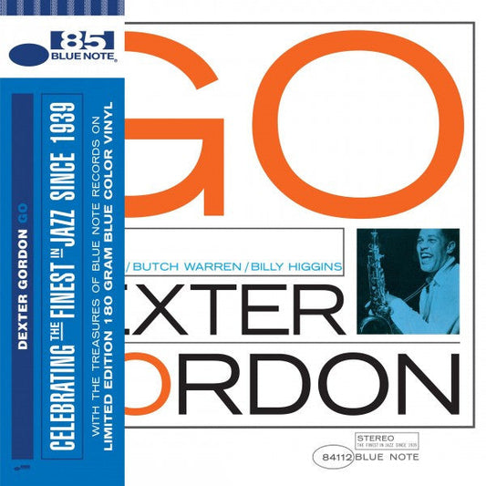 Dexter Gordon - Go! (1962) - New LP Record 2024 Blue Note Blue Vinyl - Jazz / Hard Bop -vinylsuk