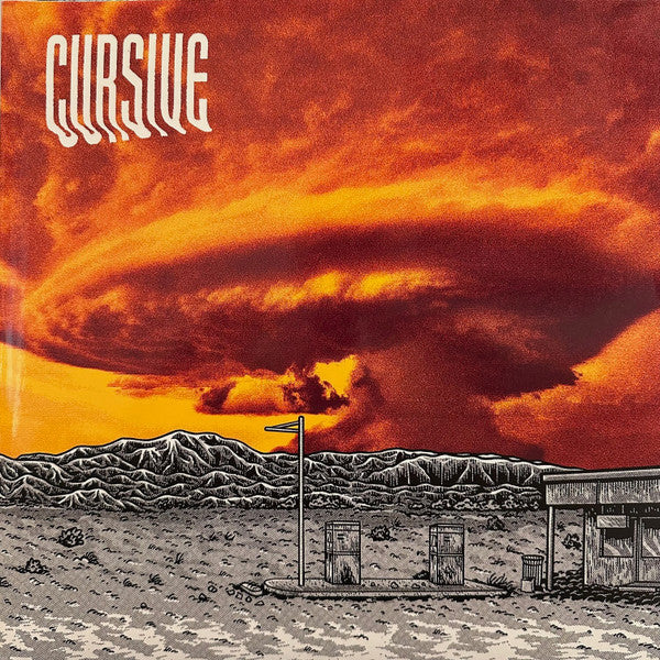 Cursive - Devourer - New 2 LP Record 2024 Run For Cover Oxblood Red / Black with Etched D-Side Vinyl & DVD - Alternative Rock / Post-Hardcore -vinylsuk