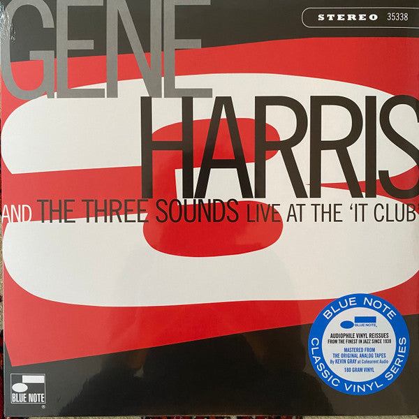 Gene Harris And The Three Sounds - Live At The 'It Club' (1970) - New LP Record 2024 Blue Note 1810 gram Vinyl - Jazz / Soul-Jazz -vinylsuk