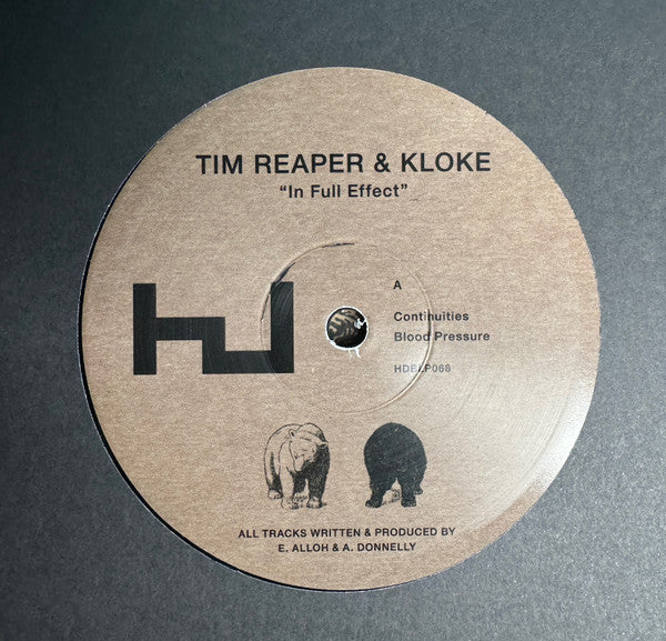 Tim Reaper & Kloke - In Full Effect - New 2 LP Record 2024 Hyperdub UK Vinyl - Jungle -vinylsuk