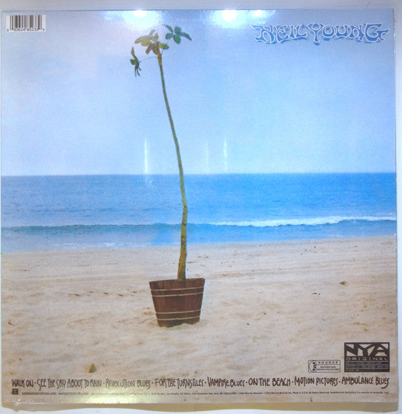 Neil Young - On The Beach 50 (1974) - New LP Record 2024 Reprise Clear Vinyl - Rock / Country Rock -vinylsuk