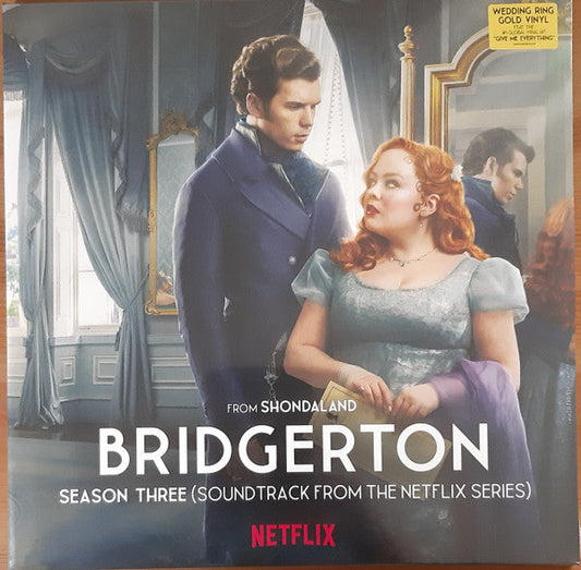 Various – Bridgerton (Season Three) (Soundtrack From The Netflix Series) - New 2 LP Record 2024 Capitol Wedding Ring Gold Vinyl - Soundtrack -vinylsuk