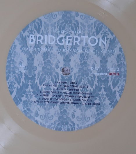 Various – Bridgerton (Season Three) (Soundtrack From The Netflix Series) - New 2 LP Record 2024 Capitol Wedding Ring Gold Vinyl - Soundtrack -vinylsuk