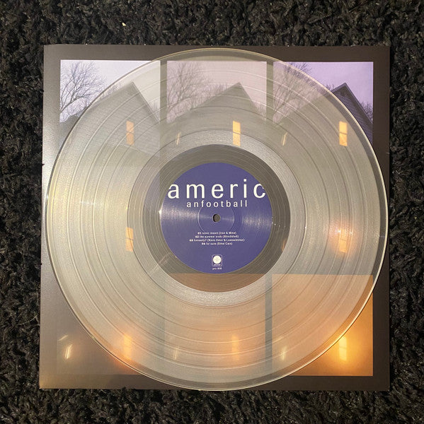 Various - American Football (Covers) - New LP Record 2024 Polyviny Frosted Glass Vinyl & Download - Indie Rock / Math Rock / Emo / Covers -vinylsuk