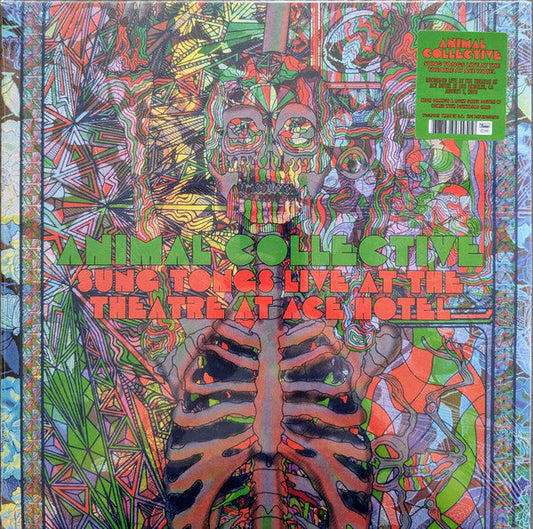 Animal Collective - Sung Tongs Live At The Theatre At Ace Hotel - New 2 LP Record 2024 Domino Green & Orange Neon Vinyl - Indie Rock / Experimental / Psychedelic -vinylsuk