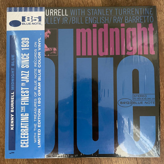 Kenny Burrell - Midnight Blue (1963) - New LP Record 2024 Blue Note 180 gram Blue Vinyl - Soul-Jazz -vinylsuk