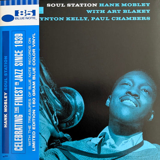 Hank Mobley - Soul Station (1960) - New LP Record 2024 Blue Note Blue Vinyl - Jazz / Hard Bop -vinylsuk