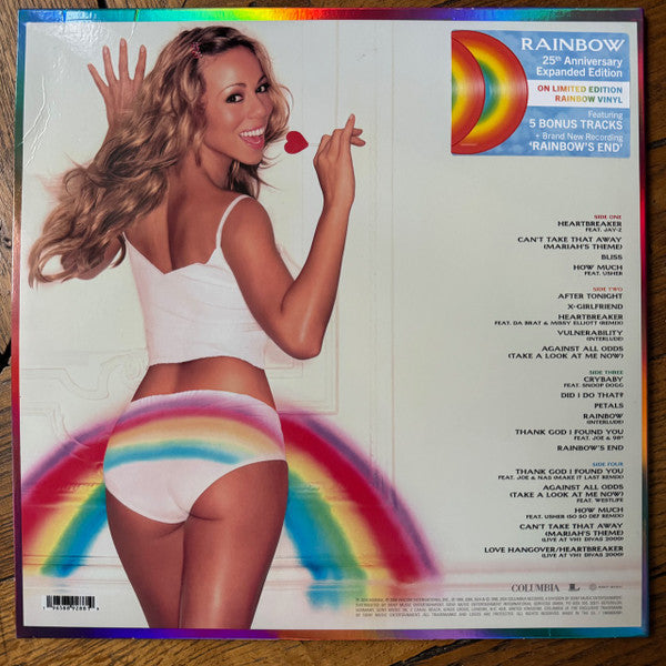 Mariah Carey - Rainbow (1999) - New 2 LP Record 2024 Columbia Rainbow Picture Disc Vinyl - Contemporary R&B / Pop -vinylsuk