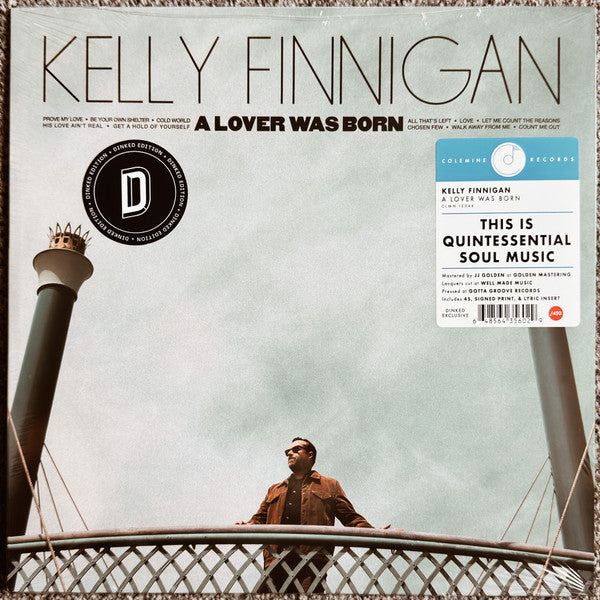 Kelly Finnigan - A Lover Was Born - New LP Record 2024 Colemine Dinked Edition Orange / Clear Swirl Vinyl, Signed Photo, 7" & Insert (450 Made) - Soul -vinylsuk