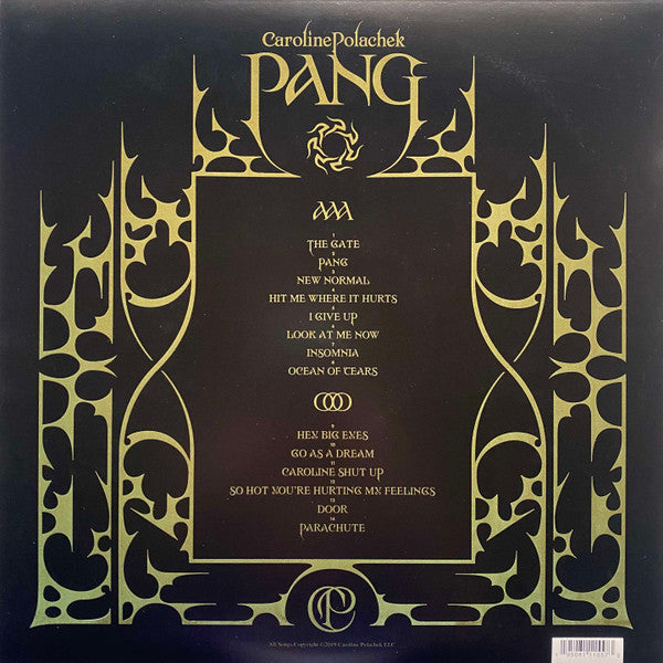 Caroline Polachek - Pang (2019) - New LP Record 2024 Perpetual Novice Gold Vinyl - Alt Pop / Indie Pop -vinylsuk