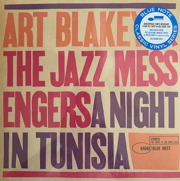 Art Blakey & The Jazz Messengers - A Night In Tunisia (1960) - New LP Record 2024 Blue Note 180 Gram Vinyl - Jazz / Hard Bop -vinylsuk