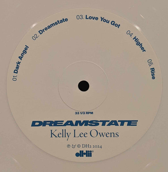 Kelly Lee Owens - Dreamstate - New LP Record 2024 dh2 UK White Vinyl - House / Techno / Synth-pop -vinylsuk