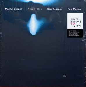 Marilyn Crispell / Gary Peacock / Paul Motian - Amaryllis (2001) - New LP Record 2024 ECM Vinyl - Contemporary Jazz -vinylsuk