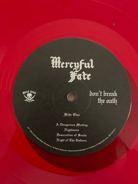 Mercyful Fate - Don't Break The Oath (1984) - New LP Record 2024 Metal Blade Ruby Red Vinyl - Metal -vinylsuk